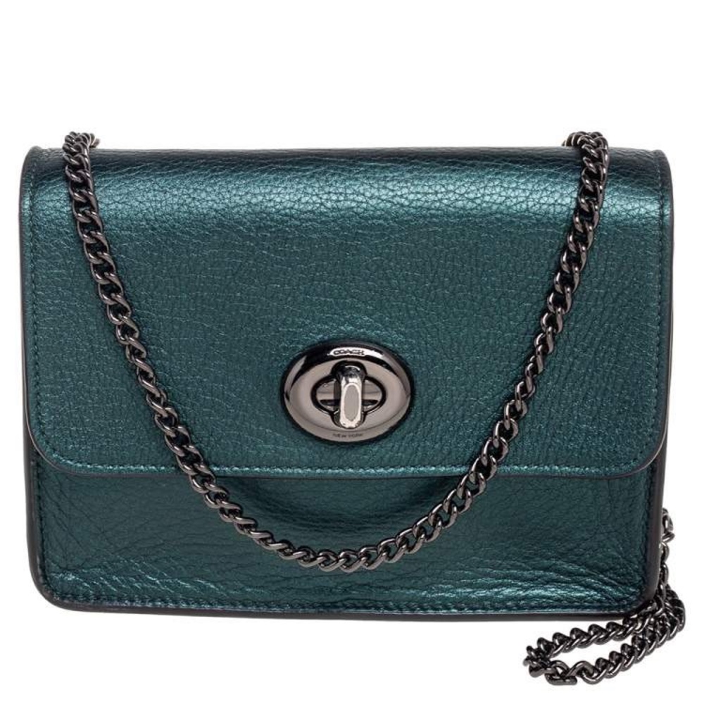 Coach Bowery Metallic Ivy Crossbody Bag NWT